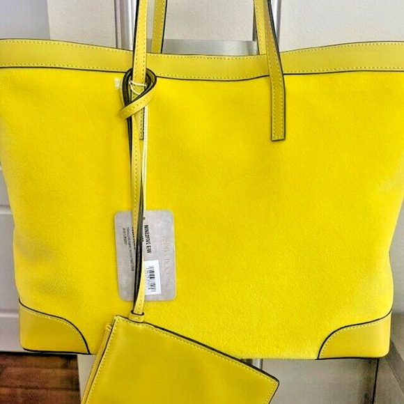 Jimmy Choo Nine2Five Logo Malibu Toweling East-West Tote Bag w/baby pouch $1095 - Picture 7 of 15